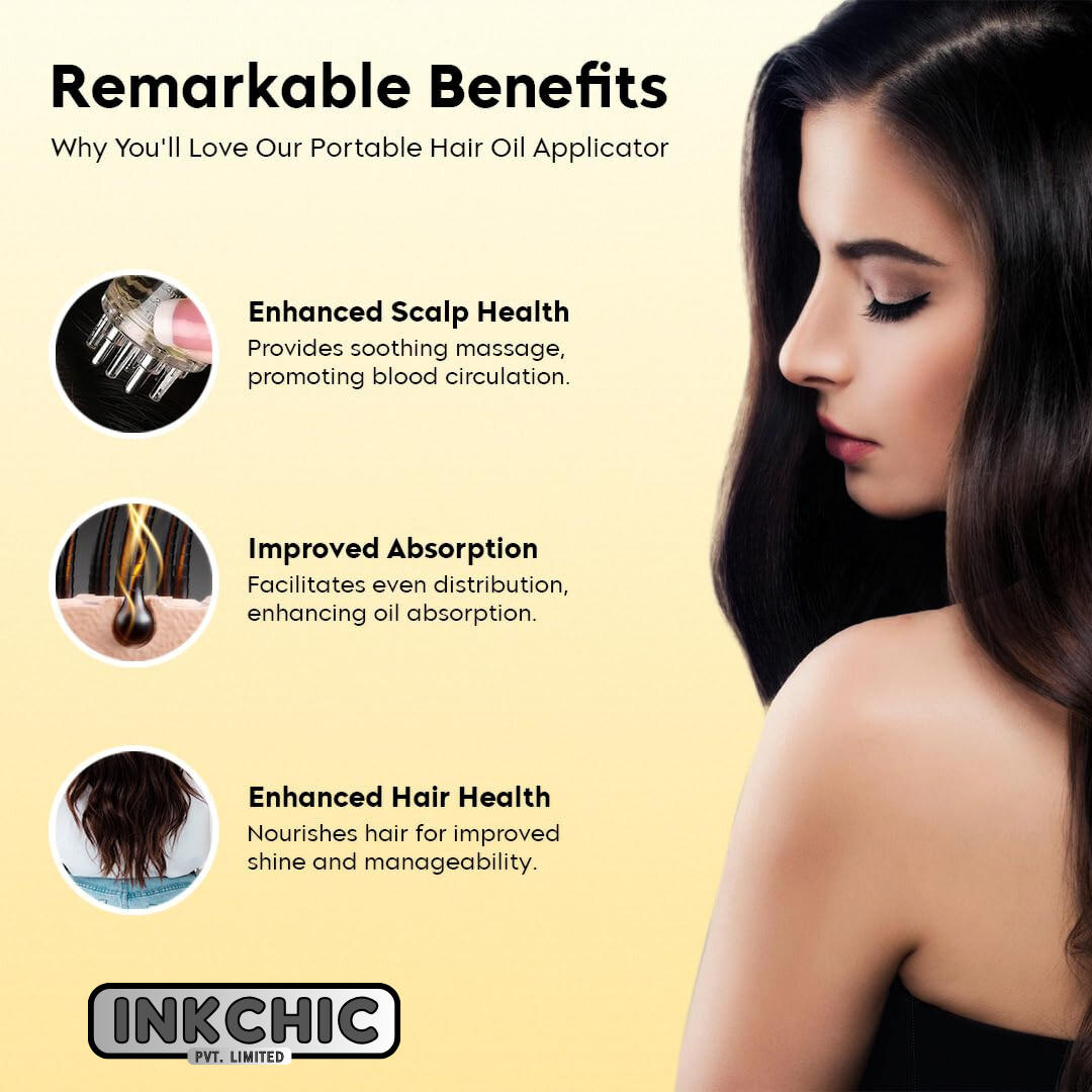 Buy Inkchic Scalp Root Applicator Comb for Oil and Medicine