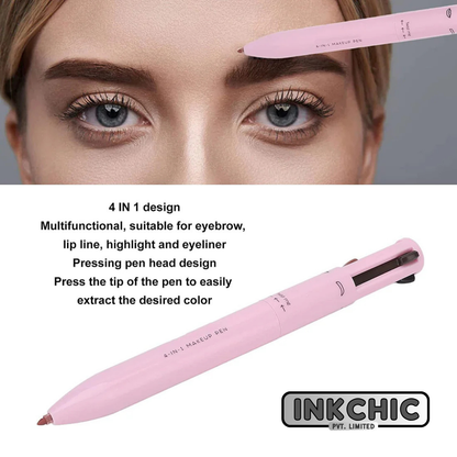 Buy 4 in 1 Touch Up Makeup Pen (Eye liner,Lip Liner,Highlighter & Eyebrow Pencil)