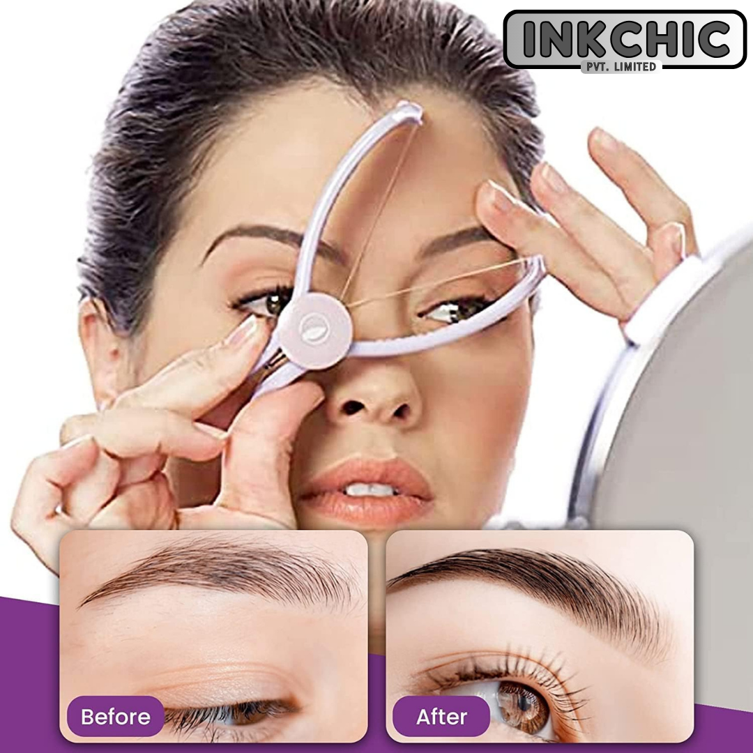 Buy Inkchic Face & Eyebrow Hair Threading Tweezer